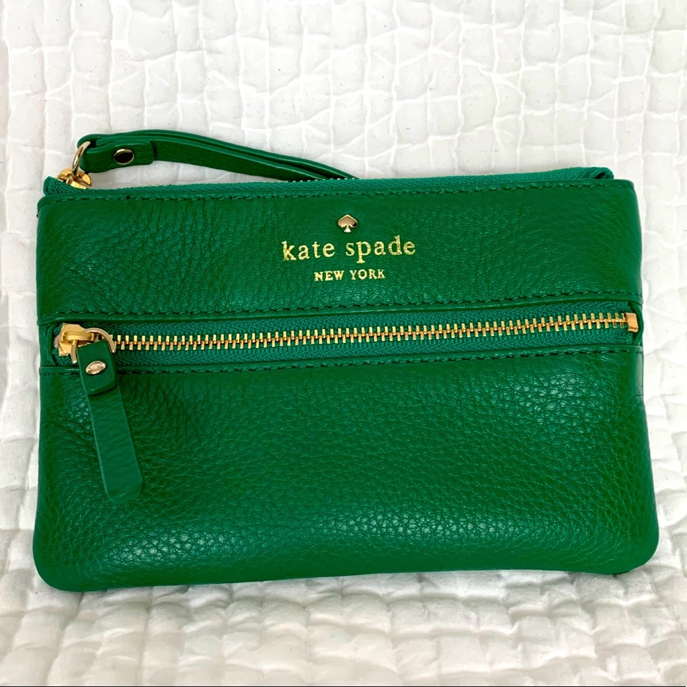 Kate Spade Cobble Hill Bee Wristlet, Emerald
